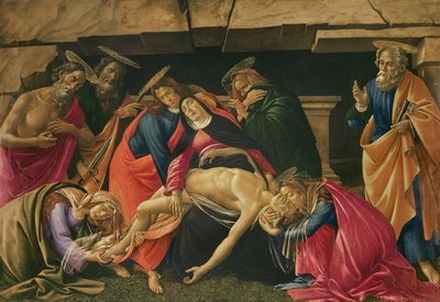 Compianto su Cristo, c.1490 da Sandro Botticelli